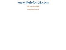 Tablet Screenshot of iltelefono2.com